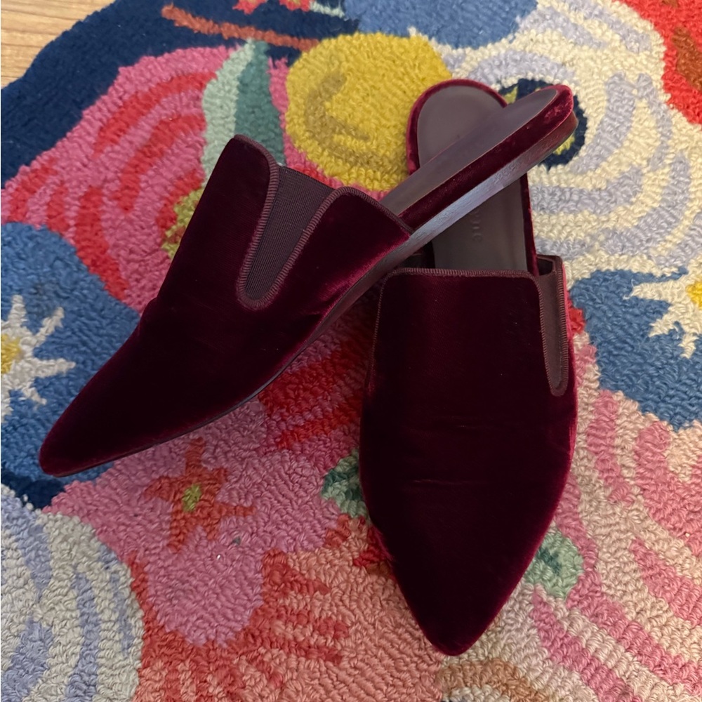 Jenni Kayne Velvet Mule Flats - Picture 1 of 5